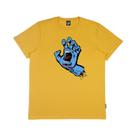 Camiseta Santa Cruz Screaming Hand Front Masculina Amarelo Camiseta Santa Cruz Screaming Hand Front Masculina Amarelo