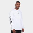 Camiseta Santos Eterno Campeão Manga Longa Masculina Camiseta Santos Eterno Campeão Manga Longa Masculina