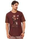 Camiseta São Francisco de Assis / Marrom DV14011 Ágape Tamanho:M
