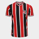 Camiseta São Paulo RetrôMania 1969 Listrada Masculina