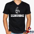 Camiseta Scorpions 100% Algodão Banda de Rock Geeko Camiseta Scorpions 100% Algodão Banda de Rock Geeko