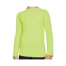 Camiseta Selene Infantil Manga Longa Uv 24000 Amarelo Neon