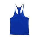 Camiseta Sem Mangas Casual Para Treino Em Tamanho Grande Para Homens, Cor Sólida, Estilo