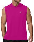 Camiseta sem mangas com capuz Roadbox UPF 50+ para homens