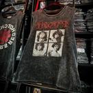 Camiseta Sem Mangas De Algodão Com Estampa De Banda Americana Vintage Para Homens, Estilo Hip-hop,