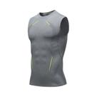 Camiseta Sem Mangas De Compressão De Secagem Rápida Para Homens, Ideal Para Corrida, Academia,