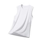 Camiseta Sem Mangas Para Corrida Masculina De Verão, Respirável, Para Treino Na Academia, Roupas