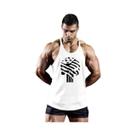 Camiseta Sem Mangas Para Homens, Estilo Musculoso, Fitness, Verão, Estampa, Camiseta De Academia Camiseta Sem Mangas Para Homens, Estilo Musculoso, Fitness, Verão, Estampa, Camiseta De Academia