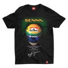 Camiseta Senna Capacete