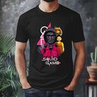 Camiseta Serie Round 6 Squid Game 100% Algodao