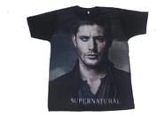Camiseta Série Supernatural Dean Winchester Blusa Adulto Unissex S043 BM Camiseta Série Supernatural Dean Winchester Blusa Adulto Unissex S043 BM