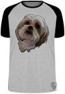 Camiseta Shih-tzu fofo Blusa Plus Size extra grande adulto ou infantil Camiseta Shih-tzu fofo Blusa Plus Size extra grande adulto ou infantil
