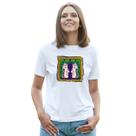 Camiseta Signo Gêmeos Zodíaco Camisa Personalizada Blusa Adulto Algodão com Poliéster
