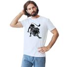 Camiseta Signo Leão Tribal Camisa Personalizada Blusa Adulto Algodão com Poliéster Camiseta Signo Leão Tribal Camisa Personalizada Blusa Adulto Algodão com Poliéster