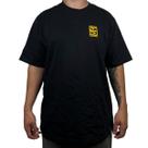 Camiseta Skate Same Icon Dourado Preto