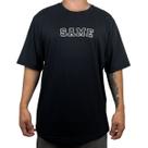 Camiseta Skate Same Logo Preto