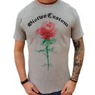 Camiseta Slim Fit G Masculina Custom Biotwo Cinza