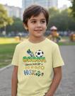 Camiseta Slim Infantil Algodão Estampa Brasil Copa