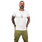Camiseta slim manga curta levinha