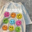Camiseta Smile Sorria Todos Os dias Vários Sorrisos Camiseta Smile Sorria Todos Os dias Vários Sorrisos