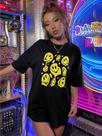 Camiseta Smile Streetwear Oversized Emoji Sorriso Derretendo Desmanchando Unissex Camiseta Smile Streetwear Oversized Emoji Sorriso Derretendo Desmanchando Unissex