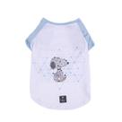 Camiseta Snoopy Geometry Azul Tamanho M - Zooz Pets