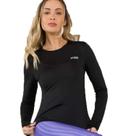 Camiseta Sol Sports 2A Pele List Warm Feminino - Preto