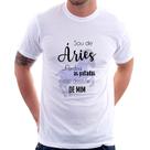 Camiseta Sou de Áries - Foca na Moda Camiseta Sou de Áries - Foca na Moda
