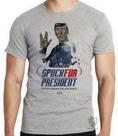 Camiseta Spock for President Blusa criança infantil juvenil adulto camisa todos tamanhos Camiseta Spock for President Blusa criança infantil juvenil adulto camisa todos tamanhos
