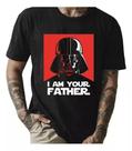 Camiseta Star Wars Darth Vader Camisa Estampada Premium Geek