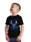 Camiseta Stitch Infantil Camisa Estampada Desenho Fofo