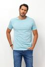 Camiseta Stone Azul 100% Algodão