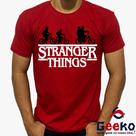 Camiseta Stranger Things 100% Algodão Geeko