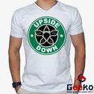 Camiseta Stranger Things 100% Algodão Upside Down Geeko