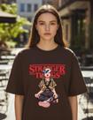 Camiseta Stranger Things Unissex 100 Algodão