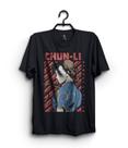 Camiseta Street Fighter Chun Li Camiseta Street Fighter Chun Li