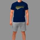 Camiseta Streetwear Básica Moda De Rua Confortável Manga Curta Gola Redonda