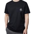Camiseta Streetwear Masculina Logo Rosa Gráfico Básica