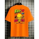 Camiseta Streetwear Overfly Camisa Piupiu Skatista Unissex Lançamento Algodão