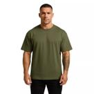 Camiseta Streetwear Oversized Lisa Masculina Solta, Leve e Moderna - Verde Camiseta Streetwear Oversized Lisa Masculina Solta, Leve e Moderna - Verde