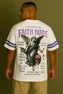 Camiseta Streetwear Oversized Masculina faith hope Camiseta Streetwear Oversized Masculina faith hope