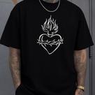 Camiseta Streetwear Oversized Masculina fireless