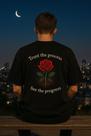 Camiseta Streetwear Oversized Masculina Preta