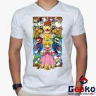 Camiseta Super Mario 100% Algodão Mario Bros Geeko
