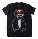 Camiseta Super Mario Sátira Poderoso Chefão Blusa Adulto Unissex Mb032 BM