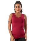 Camiseta Suplex Alça Grossa Feminina Básica Lisa