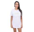 Camiseta Swag Vestido Algodão Dgn Branca Chic Forever