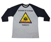 Camiseta System Of A Down Blusa Adulto Manga Raglan Bo3438r Camiseta System Of A Down Blusa Adulto Manga Raglan Bo3438r