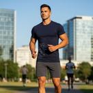 Camiseta T&C Masculina Azul Escuro - Conforto e Estilo