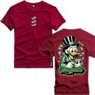 camiseta T-Shirt Casual tio Patinhas dollar chave camisetas verão premium estampa frente e verso